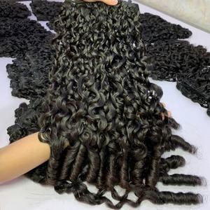 Extensiones de Cabello Humano Virgen Vietnamita 4A BME al por Mayor, Cabello con Cutícula Alineada, Extensiones <span class=keywords><strong>Afro</strong></span> Rizadas 4A - Product Image 3