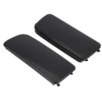 Couvercle de phare antibrouillard avant noir ABS, cadre de garniture adapté pour E30 E36 E46 318 323 325 # 3)