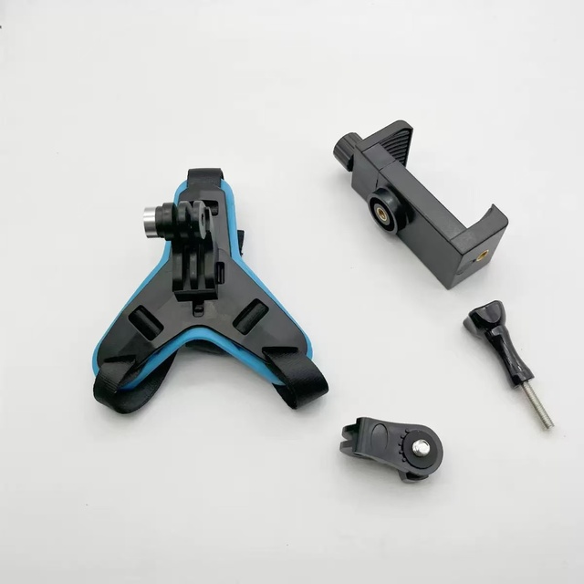 Motorcycle Helmet Phone Stand Mount Holder for GoPro Hero 12 10 9 8 7 Action