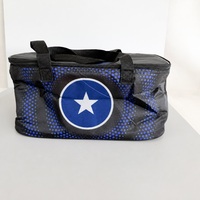 Sac isotherme pour déjeuner en Oxford 420D avec doublure EVA et poche interne zippée, look sportif et décontracté, idéal pour les pique-niques en plein air
