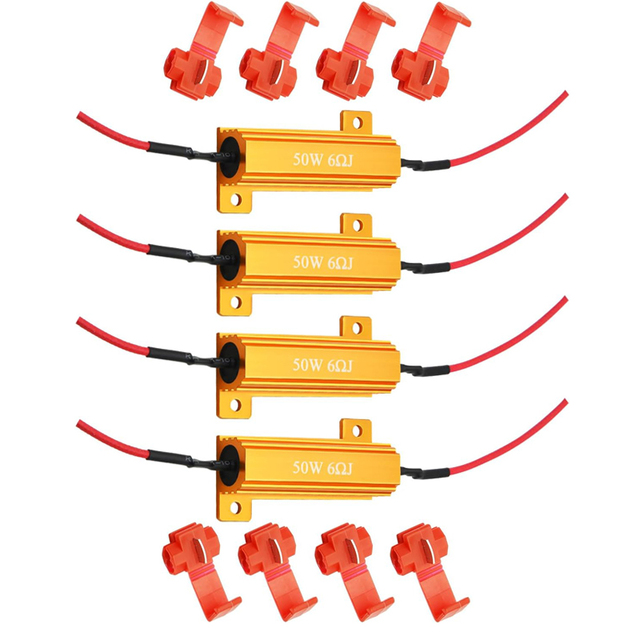 Golden Heat Sink Resistor 30Watt 200Ohm 45Watt 20W-High Power Electronic Component