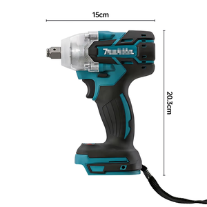Outil à percussion sans fil de haute qualité <span class=keywords><strong>18V</strong></span> sans balais, 3 vitesses, 280Nm, couple élevé, clé à chocs, rotation inverse, mode d'arrêt automatique - Product Image 4