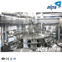 Volledig Automatische Vloeistofvulfmachine voor Olie, Saus, Honing, Drankenflessen, 2/4/6/8/10/12/16 Koppen, Pneumatisch, Glas