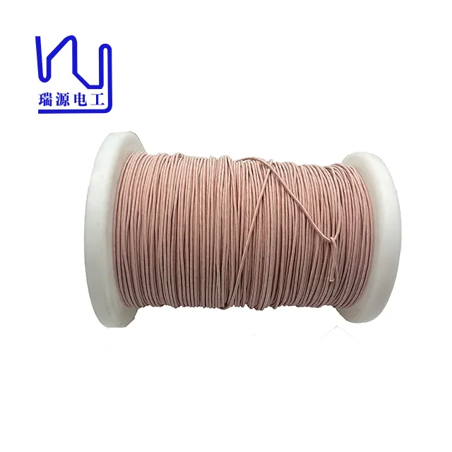 Custom-Made Silk Covered Litz Wire For High Frequency Transformer