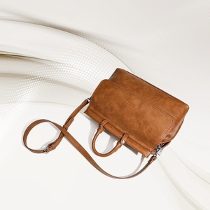 Bolso 2025, Nuevo, Moderno, Retro, Estilo Cartero, para el <span class=keywords><strong>Trabajo</strong></span> y Viajes Diarios, para Mujer, Gran Capacidad, Texturizado, Portadocumentos, Bandolera, Cuadrado, PU - Product Image 2