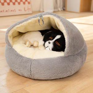 <span class=keywords><strong>Cama</strong></span> suave y cálida personalizada para gatos, cueva para mascotas, <span class=keywords><strong>nido</strong></span>, tienda para dormir, cojín, <span class=keywords><strong>cama</strong></span> de felpa - Product Image 2