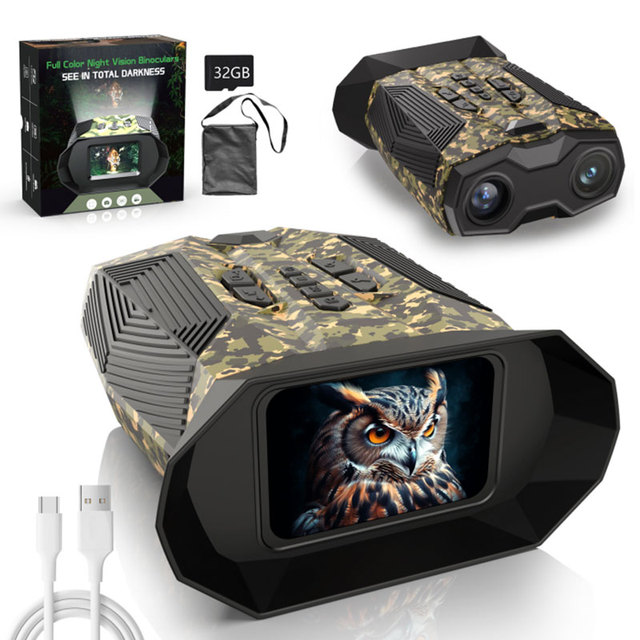 Thermal Waterproof Long Range 3'' Screen High Resolution 20X Digital Zoom Night Vision Telescope for Hunting