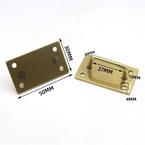 Chất lượng cao sang trọng Túi hành lý Khóa Phụ Kiện rắn brass lần lượt Twist Khóa nhiệm vụ nặng nề và mạnh mẽ Brass phần cứng - Product Image 2