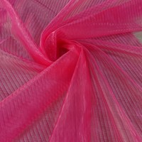 Tulle Organza Prêt à l'emploi pour Mariage, Tissu (Polyester/Nylon) Respirant, Transparent et Léger pour Robes - Vente Chaude