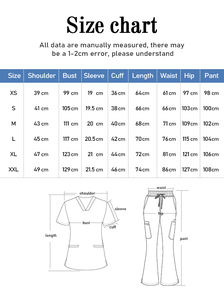 Uniformes de Enfermería de Moda, Uniforme de Enfermera de Hospital para Mujer, Pantalones de Campana con Bolsillos, Conjunto de Uniformes Médicos, Uniformes de Belleza, Conjunto de Trabajo - Product Image 3