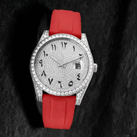 Luxuriöse Mechanische Uhr mit Edelstahlgehäuse im Street-Sport-Stil Schwarzes Gummiarmband Unisex 5BAR Wasserdicht