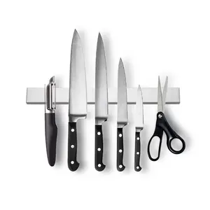 Customized Professional Wall mounted Knife Bar 24 Inch Stainless Steel Magnetic Knife Holder for Kitchen