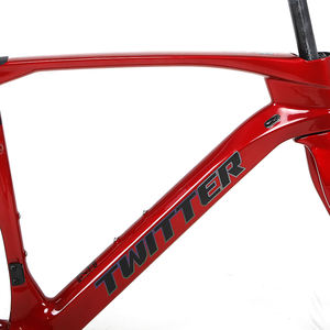 เฟรมจักรยานเสือหมอบคาร์บอนไฟเบอร์ T800 คุณภาพสูง โมดูลัสสูง พร้อมสายเบรกซ่อนในเฟรม ขนาด<span class=keywords><strong>ล้อ</strong></span> 700C มีสินค้าในสต็อก - Product Image 3