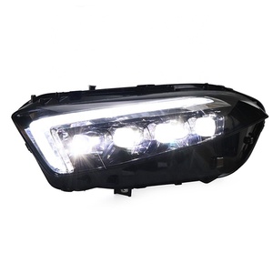 Phare LED complet pour Mercedes-Benz <span class=keywords><strong>Classe</strong></span> A W177 phares <span class=keywords><strong>2018</strong></span> 2019 2020 A180 <span class=keywords><strong>A200</strong></span> A220 phares 4 LED LENS DRL clignotant - Product Image 4