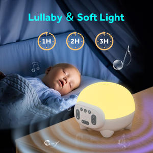 Machine à bruit blanc pour bébé pour le sommeil et la chambre d'enfant Veilleuse, 42 sons apaisants naturels pour <span class=keywords><strong>Sleepin</strong></span> g - Product Image 4