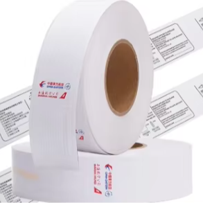Étiquettes de bagages de voyage en papier thermique personnalisées avec logo imprimé en gros - Product Image 2