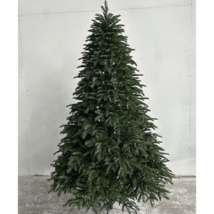 <span class=keywords><strong>Sapin</strong></span> de Noël artificiel vert foncé en PVC, épais et dense, avec des pommes de pin - Product Image 5