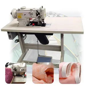 Máquina de bandas de borde para cubrir mantas Máquina de coser de borde de cinta automática para colchón