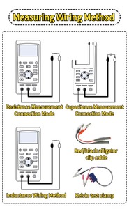 ET433 High Handheld Digital Bridge Meter 100KHz <b>Continuous</b> Frequency 0.1 to 0.7Vrms Adjustable Testing <b>Tester</b> UNI-T UT622A UT622 - Product Image 6