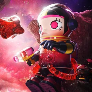 Figura Coleccionable Original <span class=keywords><strong>POP</strong></span> MART MEGA SPACE MOLLY 400% Cocaca- CoCola <span class=keywords><strong>de</strong></span> PVC, Linda y Adorable Muñeca Colgante para Decoración del Hogar - Product Image 1
