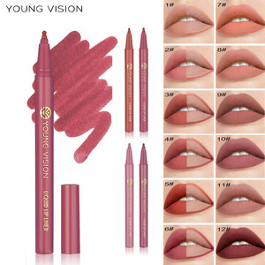 Young Vision Liquid <b>Lip</b> Liner 12 Colors Matte Waterproof Sponge Tip <b>Lip</b> Liner - Product Image 2