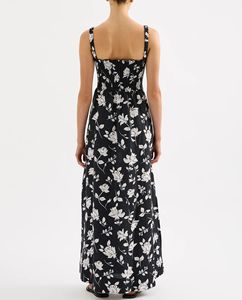 Vestidos Midi Personalizados para Mujer, Tejidos, Elegantes, Casuales, para Fiesta, con Tirantes, Estampado Digital, Silueta en A, sin Mangas - Product Image 2