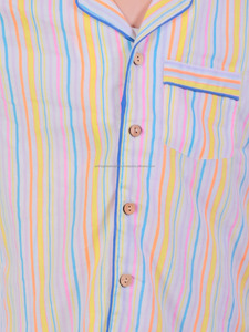 Conjunto de pijamas de franela de algodón para niños de alta calidad, pantalones largos, ropa para el hogar, diseño de dibujos animados, precio al por mayor cálido, ropa al por menor para - Product Image 5