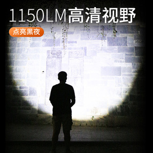 ซุปเปอร์ไฟร์ L16-H 15W ไฟฉาย LED แบบชาร์จไฟได้สำหรับตกปลาเดินป่าฉุกเฉิน - Product Image 5