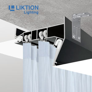 مظهر جانبي من البولي فينيل كلوريد باللون الأبيض والأسود من الأوكرين الروسي ، مظهر جانبي من الألومنيوم ، بروفيلي ستارة لألوان مدمجة - Product Image 1