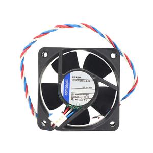 Ventilador de refrigeración axial pequeño ebmpapst 612N/2HH 612N-2HH 12V DC 6025 60x60x25mm 2.9W 6800RPM 33CFM 41dB 6cm para inversores - Product Image 1