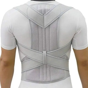 Soporte Lumbar Profesional Transpirable Antideslizante <span class=keywords><strong>para</strong></span> <span class=keywords><strong>la</strong></span> Parte Superior de <span class=keywords><strong>la</strong></span> Espalda, Corrector de Hombros y Espalda - Product Image 1