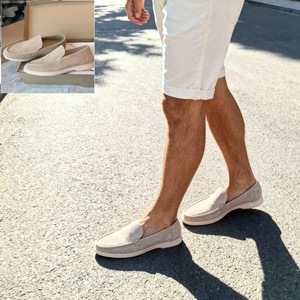 Zapatos de hombre de verano, mocasines casuales de suela plana, zapatos de conducir sin cordones, talla grande - Product Image 6