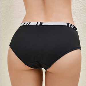 Ladymate ODM/OEM Sous-vetements Sexy <span class=keywords><strong>Sans</strong></span> Couture slip stampate <span class=keywords><strong>Culottes</strong></span> Pour Femmes mutandine grafiche a contrasto di colore biancheria intima - Product Image 4