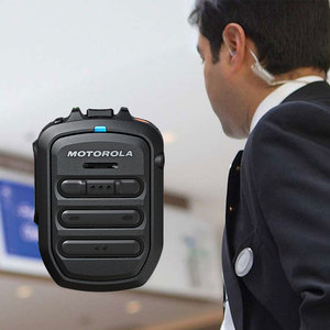 For Motorola walkie-talkie R7 R5 MXP660 MXP600 <b>Bluetooth</b> <b>microphone</b> WM500 wireless PoC remote speaker <b>microphone</b> PMMN4127A - Product Image 1