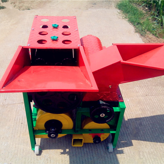 Vertical Thresher Machine Manual Maize Soybean Corn Stripper Electric Corn Sheller and Thresher