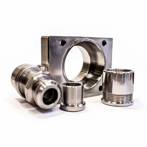 Độ chính xác 5 trục CNC gia công phụ kiện xe máy nhôm kim loại Phụ tùng thép không gỉ phay biến dịch vụ