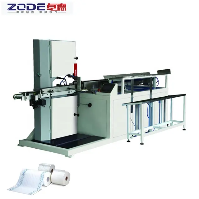 High Quality Automatic Cutting Maxi Roll Paper Band Saw Cutting Machine 160 Cut/min Log Saw Cutter