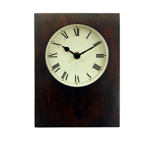 Horloge en bois Vintage avec chiffres romains, <span class=keywords><strong>Design</strong></span> rétro - Product Image 3