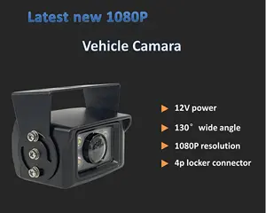 130 gradi grandangolare 1080P ahd cctv videosorveglianza veicolo telecamera di retromarcia camion bus auto telecamera posteriore