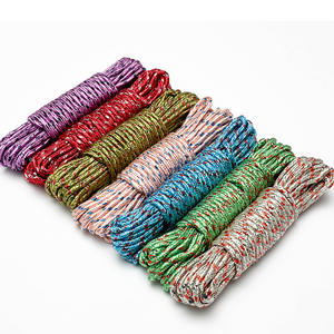 <span class=keywords><strong>Corde</strong></span> tressée résistante aux intempéries tout usage pour suspendre et sécher les vêtements en extérieur, pour la maison et le <span class=keywords><strong>jardin</strong></span>, cordes à <span class=keywords><strong>linge</strong></span> - Product Image 4