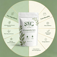 SYC BIO Capsules d'Ashwagandha 3000mg Extrait de Withania Somnifera Premium à base de plantes 60 Capsules Végétaliennes Soutien Antioxydant Fournisseur OEM