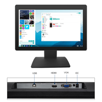 Monitor Industrial de 17.3 Pulgadas con Retroiluminación LED, Nuevo, VGA/Cable, Pantalla LCD Táctil de Panel Plano