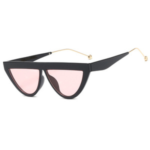 Lunettes de soleil œil-de-chat vintage de luxe pour femmes avec logo personnalisé, motif léopard, protection UV400, ovales, Nouveautés 2020 - Product Image 4