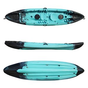 Venta Directa de Fábrica, <span class=keywords><strong>Kayak</strong></span> de Plástico para Tres Personas, 3.1-4m, Resistente, Familiar, para Pesca, Cómodo, Plataforma, para Lagos, Ríos, Aire Libre 1 - Product Image 2