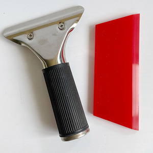 Película Protectora de Pintura, Espátula de Goma Bluemax con Bisel, Espátula Blue Max para Ventanas con Mango Corto - Product Image 4