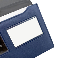 Porte-documents de voiture personnalisé en cuir PU pour manuel de conduite – Cadeau d'affaires promotionnel