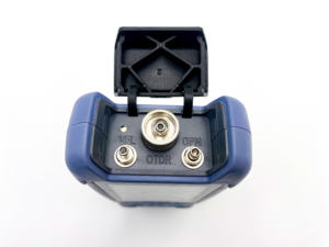 Mini OTDR Terbaru untuk Pengujian Serat Aktif Langsung 1550nm 22/24dB Reflektometer Serat Optik Layar Sentuh OPM VFL LS Tester PM VFL - Product Image 2