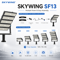 Éclairage sportif LED haute puissance 500W 750W 1000W 1250W pour stade, terrain de football, aéroport