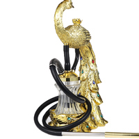 Vente en Gros AHB0002 Offre Spéciale de Narguilé Portable de Forme Unique Disponible Narguilé Shisha Personnalisé avec Led