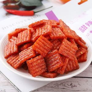 Latiao Vegano Certificado Halal, Serie Trendy2.0, Tiras Extra Picantes, Alto Contenido <span class=keywords><strong>de</strong></span> Fibra, Marca Privada, Mercado Europeo, <span class=keywords><strong>Bolsa</strong></span> - Product Image 1